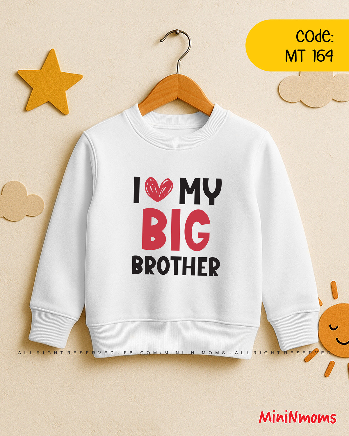 I love my Big Brother (Sweat Shirt)