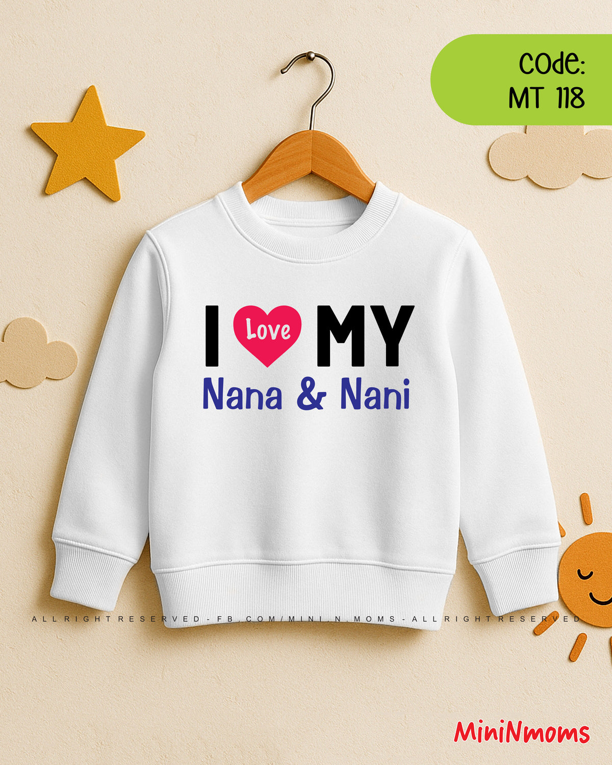 I love My Nana Nani (Sweat Shirt)