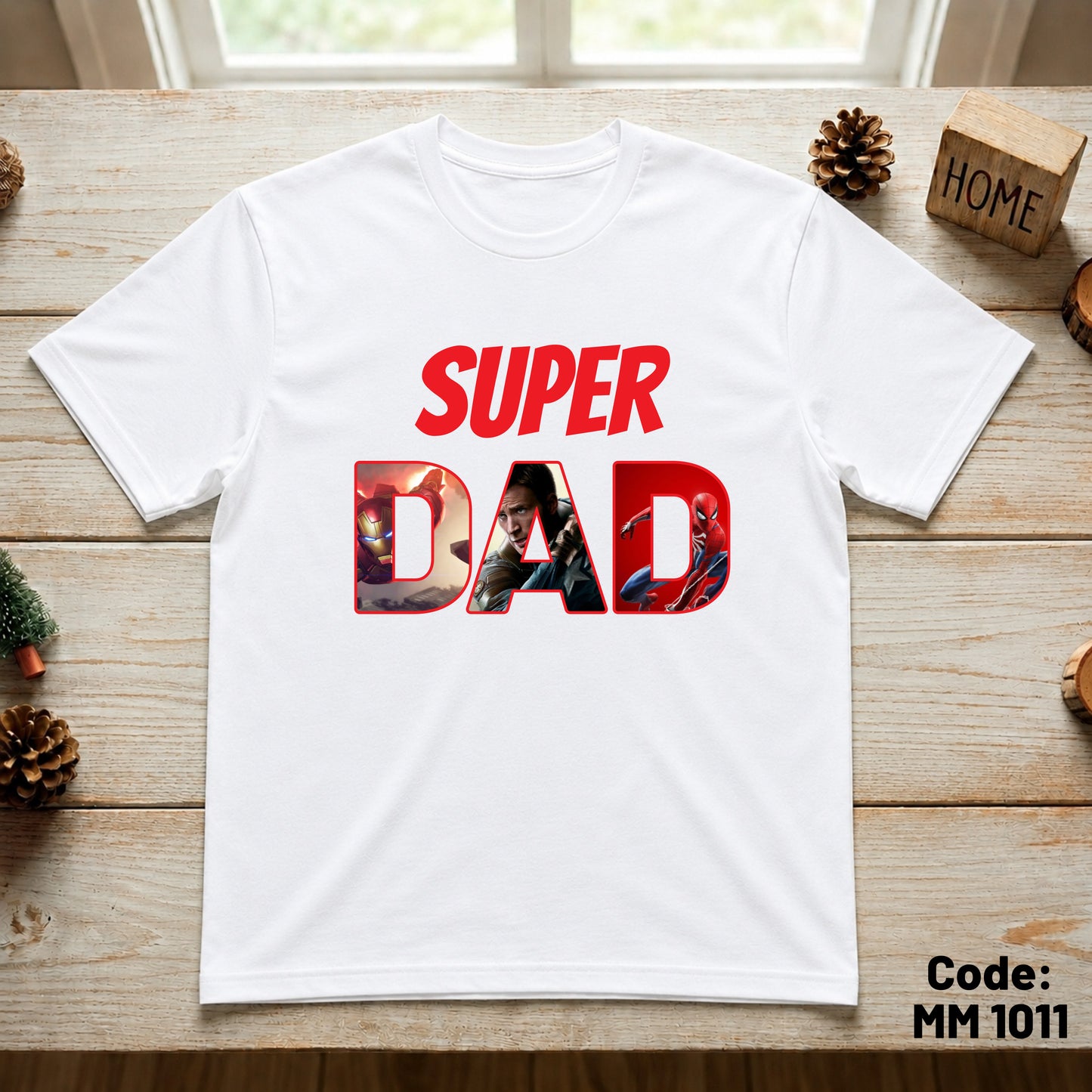 Super DAD (Adult Size T-Shirt)