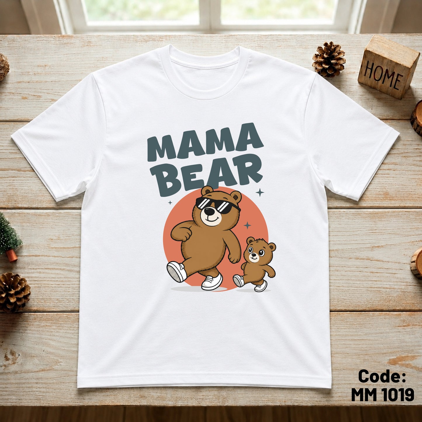 Mama Bear (Adult Size T-Shirt)