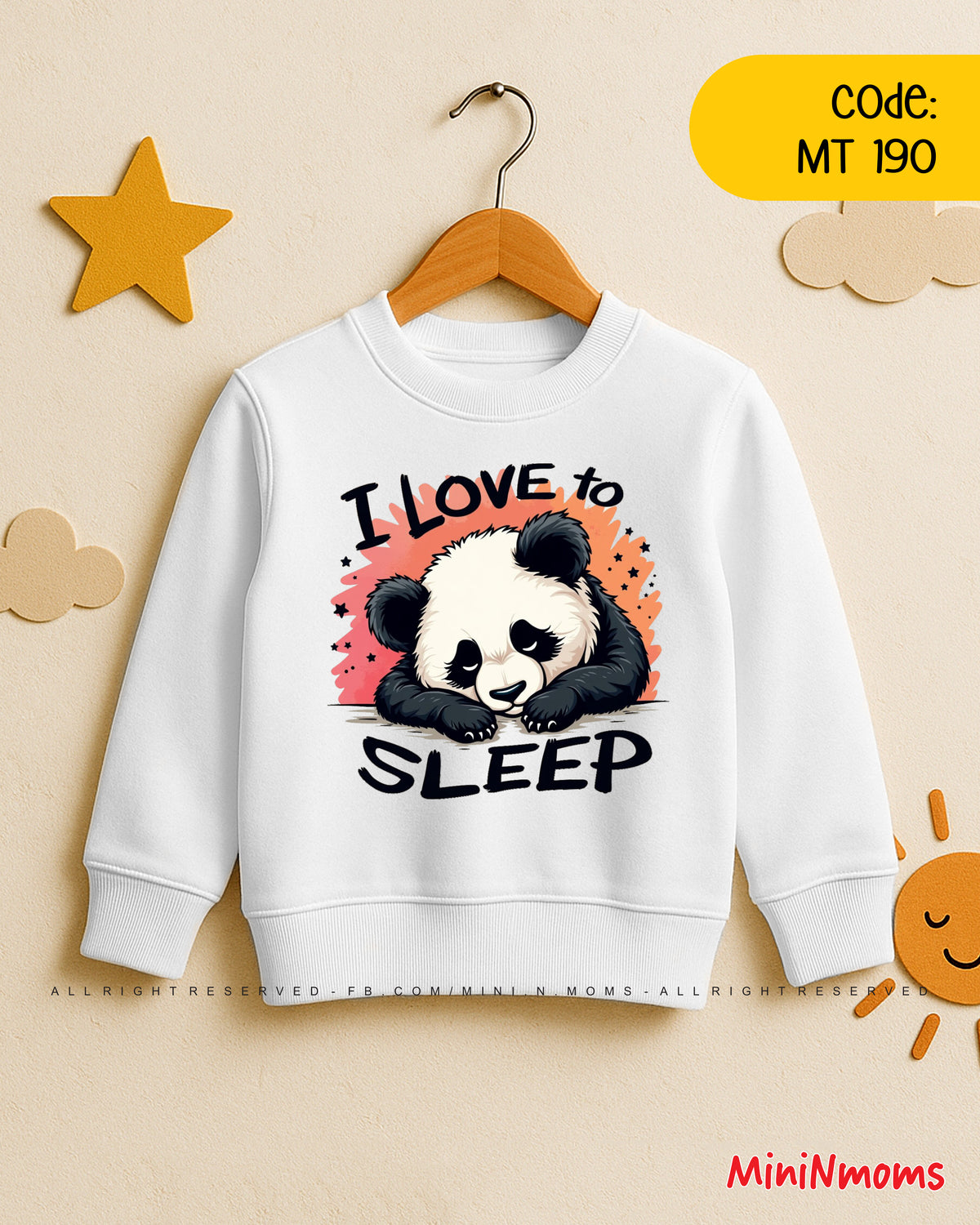 I Love to Sleep (Sweat Shirt)