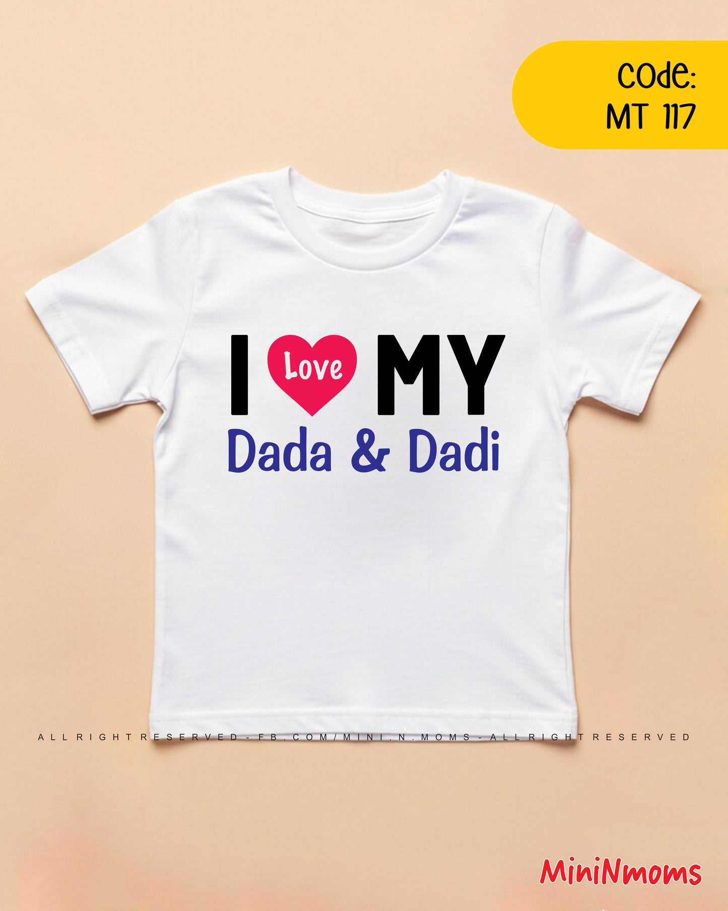 I love my Dada Dadi T-Shirt