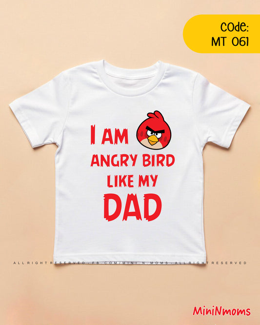 Angry Bird like Dad T-shirt