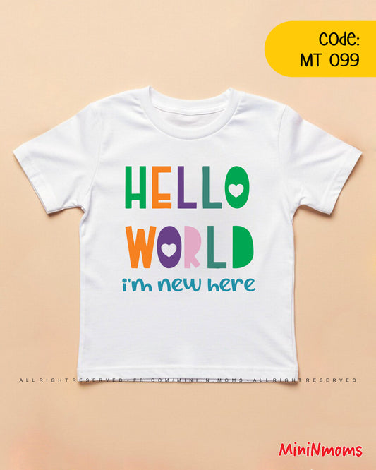 Born BaBy Hello World T-shirt