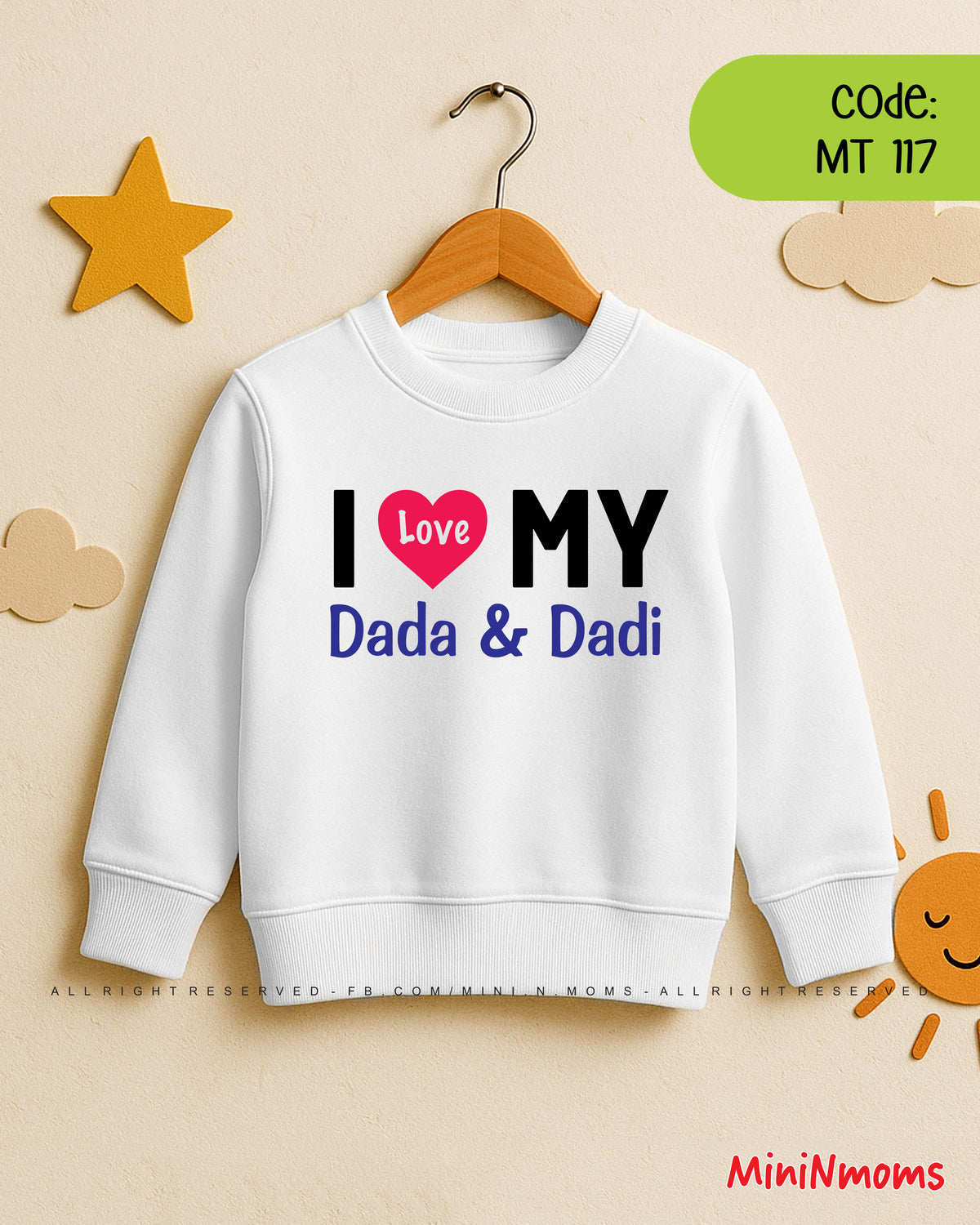 I love My Dada Dadi (Sweat Shirt)